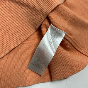 Orange cotton B logo knitted jumper (S)