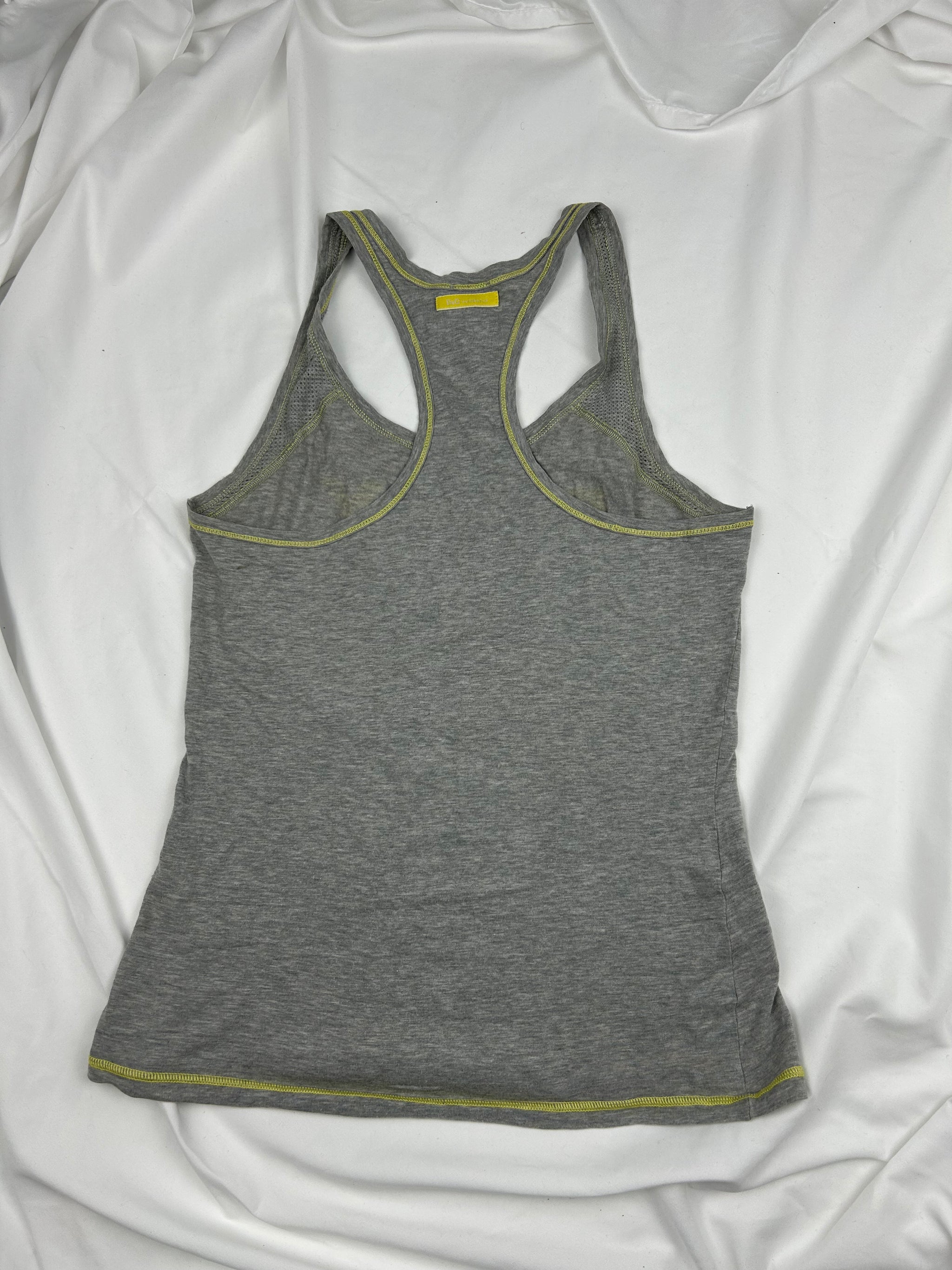 Grey logo cotton tank top (M/L)
