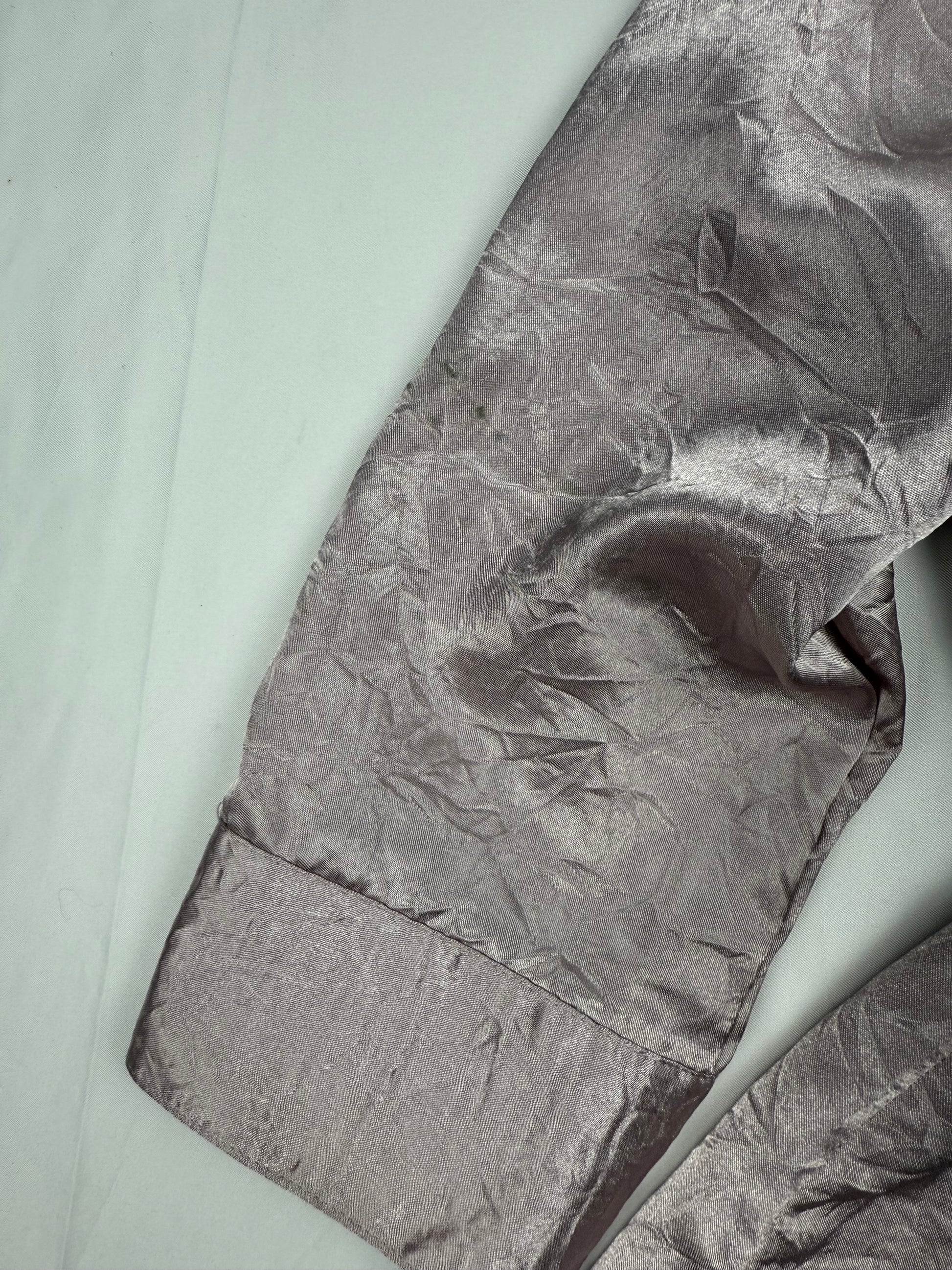 Pink silky long sleeves top (S/M)