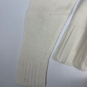 White cream turtleneck jumper (XS/S)