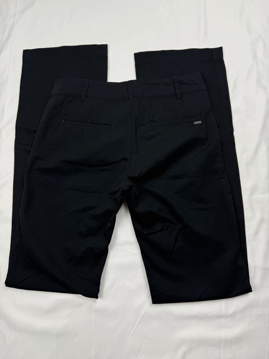 Black low rise office pants (XS)