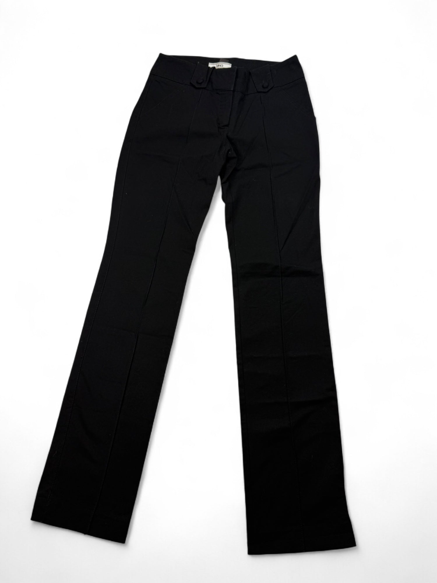 Black low rise office pants (XS)