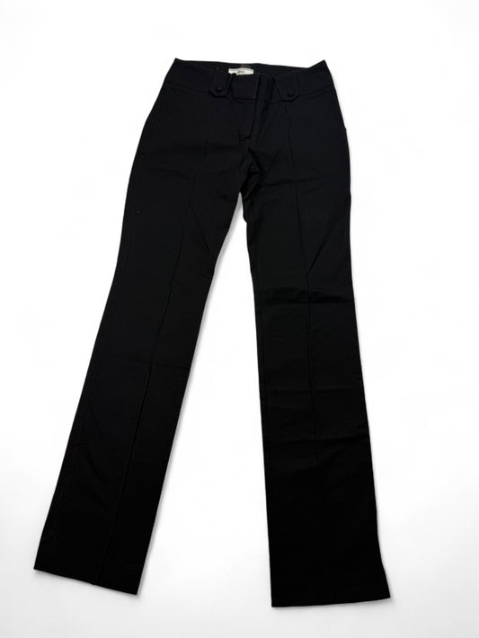 Black low rise office pants (XS)