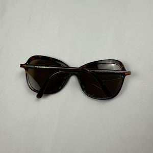 Brown logo 2000s sunglasses (with prescription)