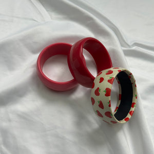 Multicolor bangle bracelet