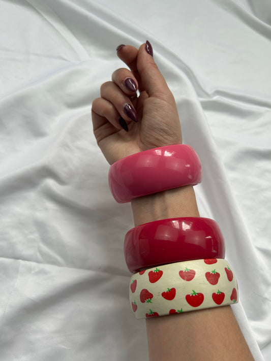 Multicolor bangle bracelet