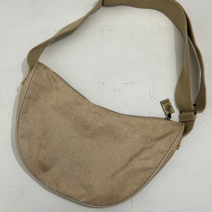 Beige small besace knitted shoulder bag y2k vintage