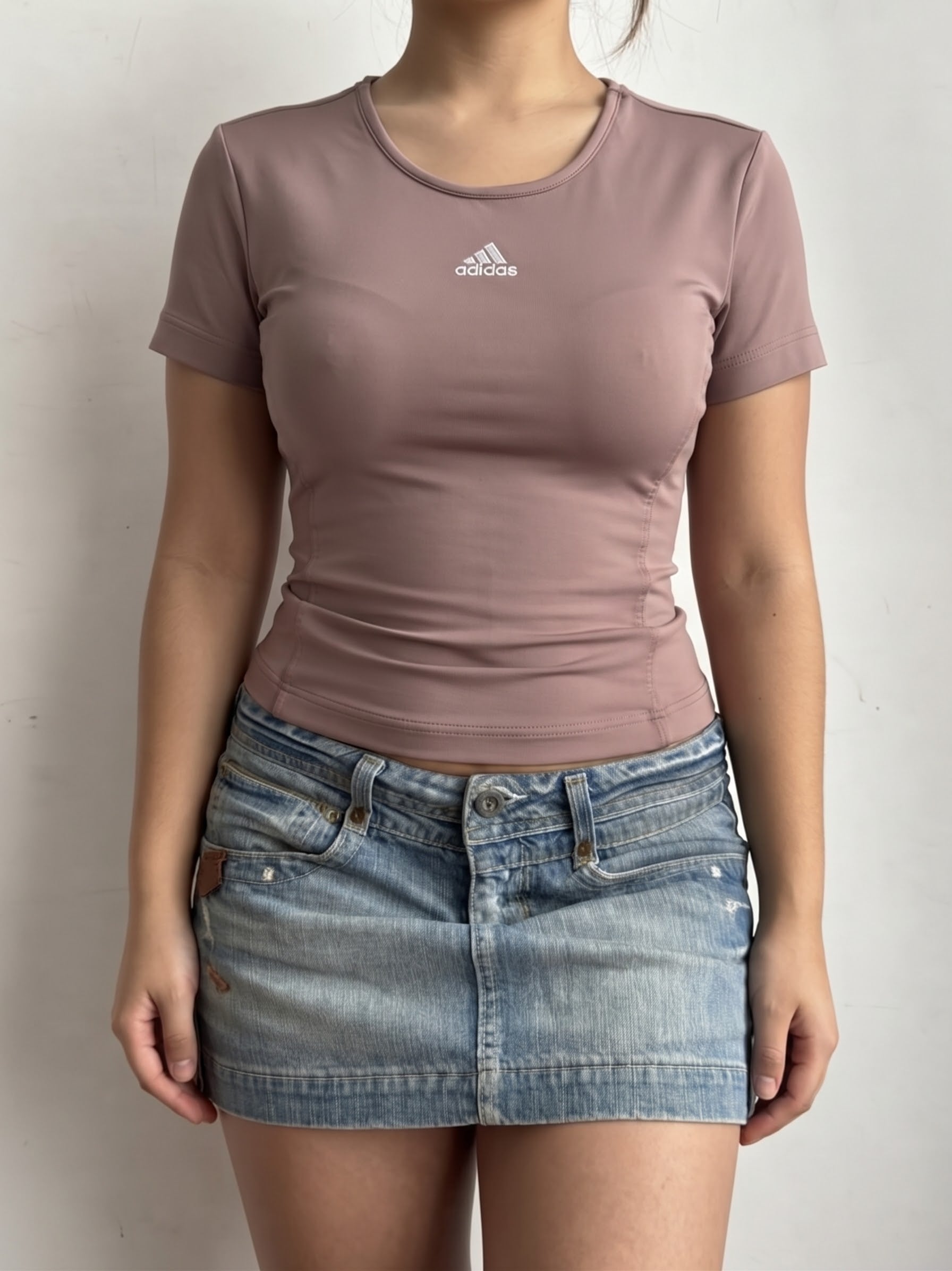 Débardeur graphique beige (S)
