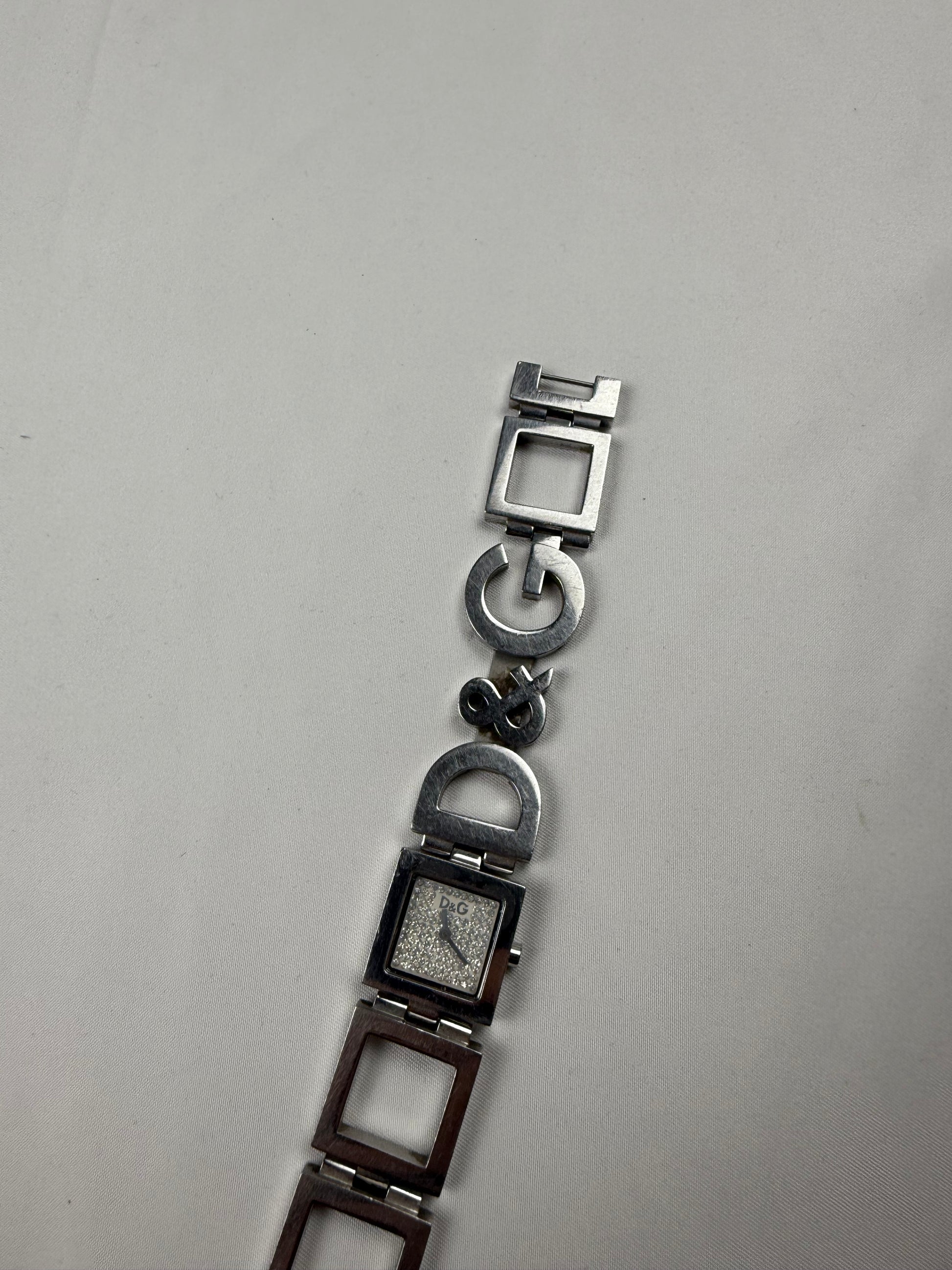 Vintage silver inox  bracelet jewelry watch