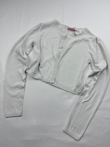 White cotton bolero jumpers (XS)