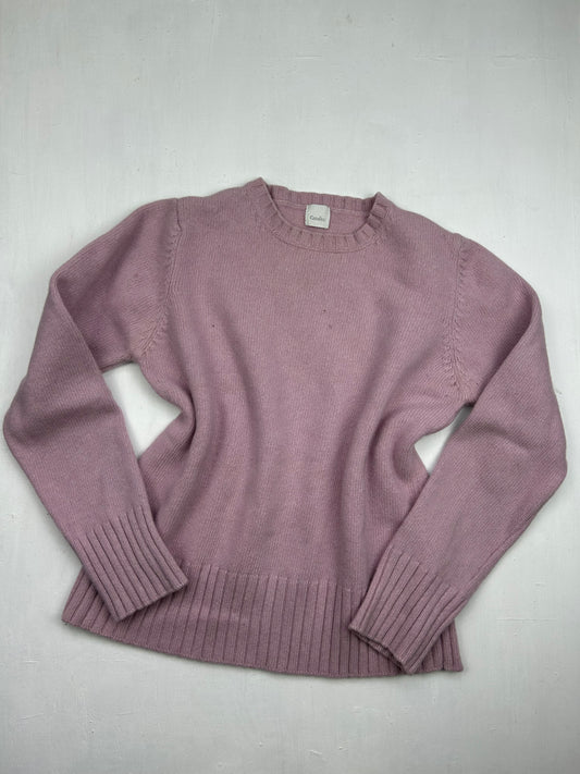 Baby pink wool round neck  jumper (S/M)