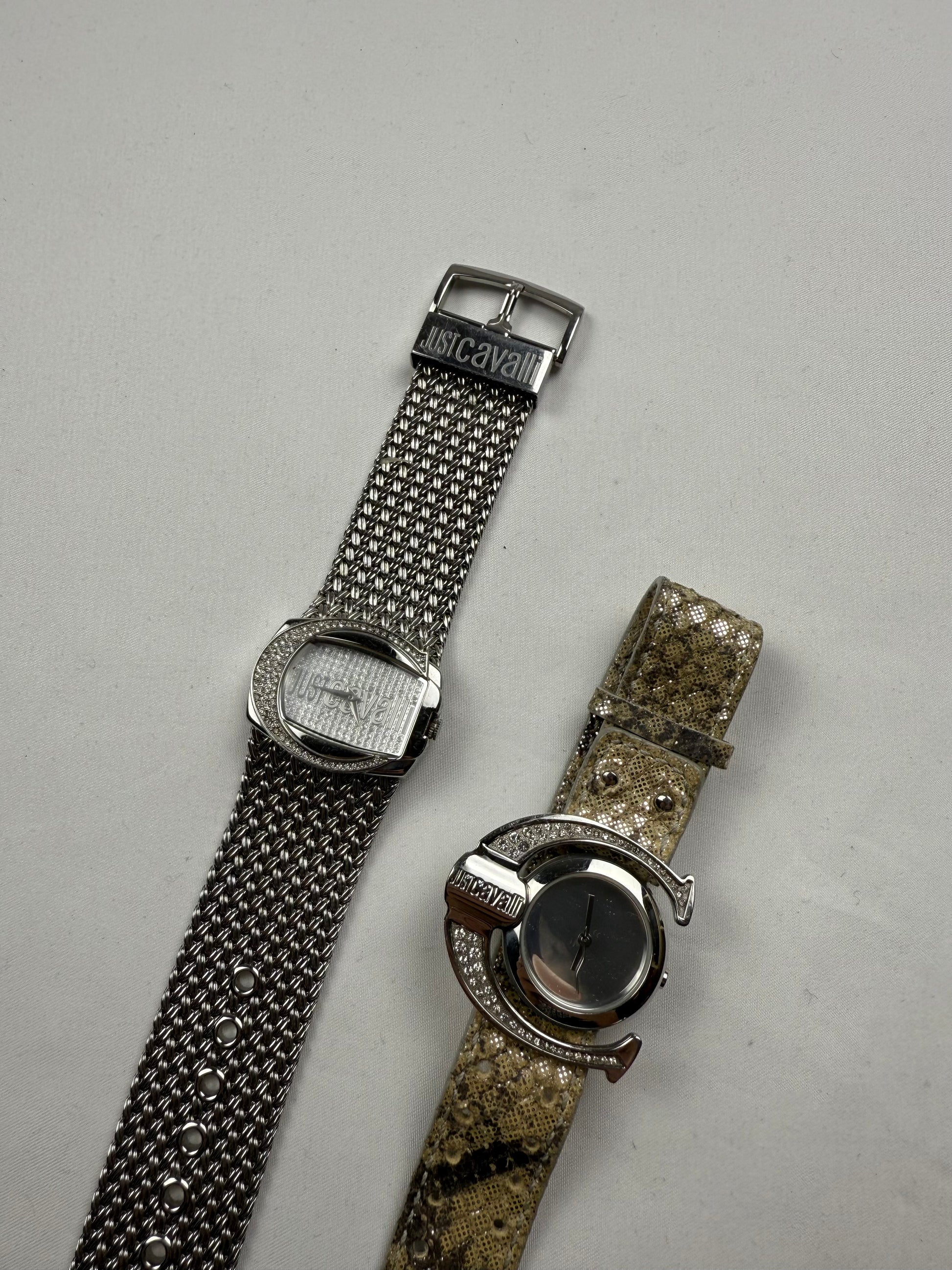 Vintage silver beige bracelet watch jewelry