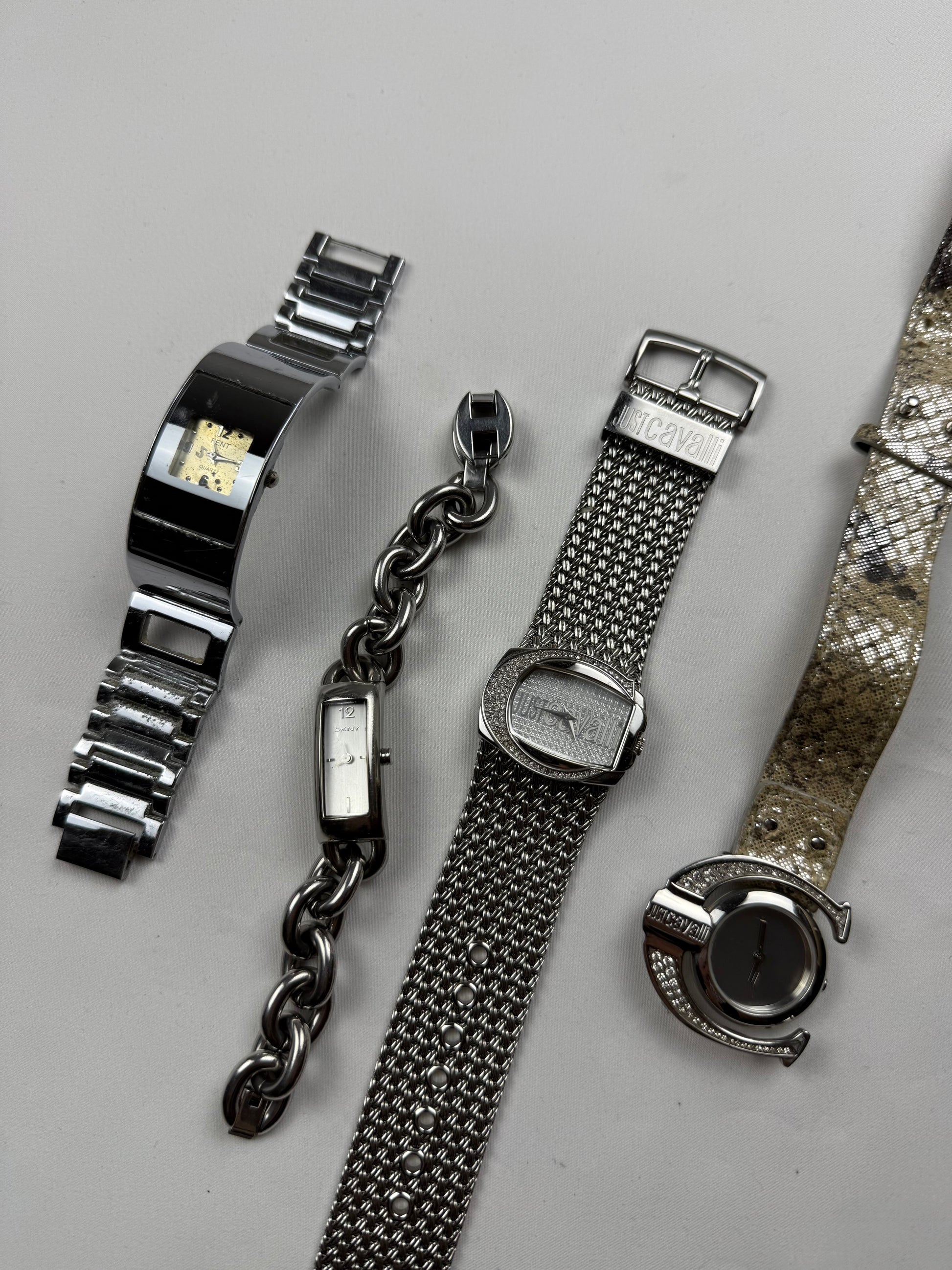 Vintage silver inox  jewelry watch