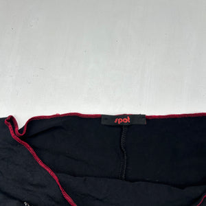 Black graphic  long sleeves top (S/M)