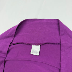 Purple long sleeves bolero top (S/M)
