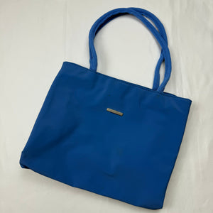 Blue medium shoulder bag (29x25cm)