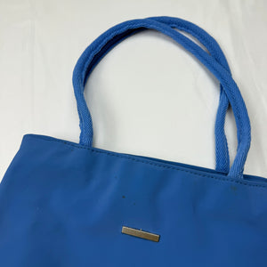 Blue medium shoulder bag (29x25cm)