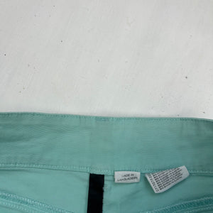 Blue low rise mini / micro office short (S)
