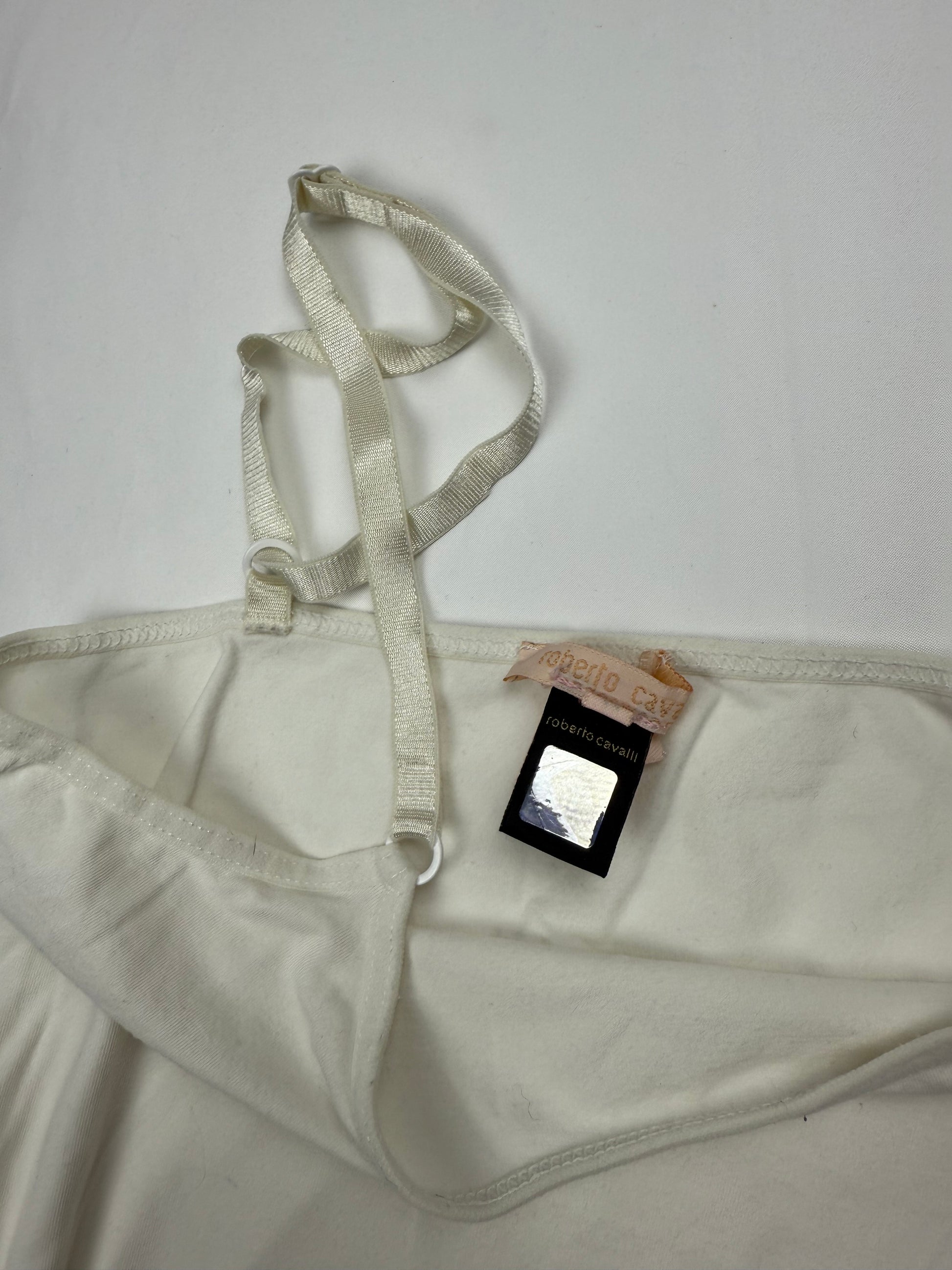 White logo cami top (S/M)