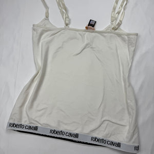White logo cami top (S/M)