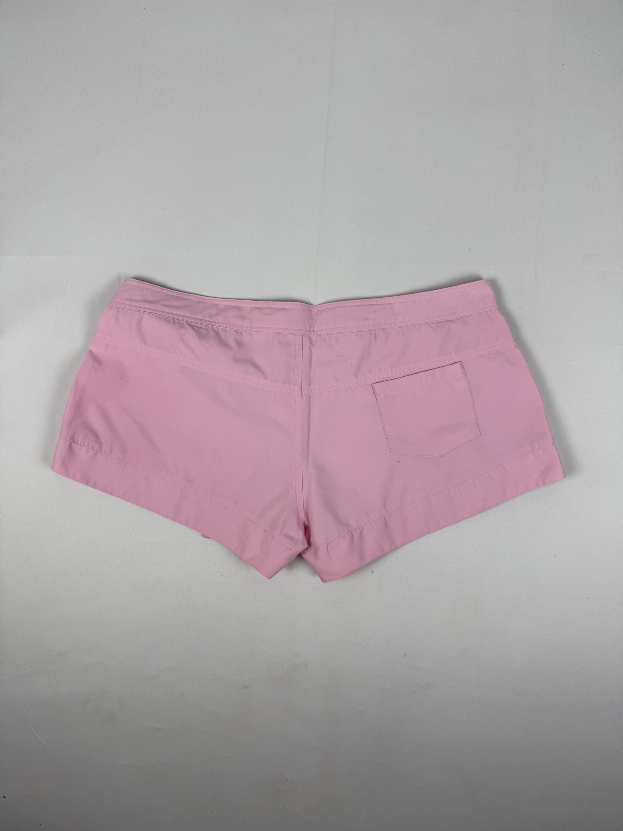 Baby pink low rise mini short (XL)