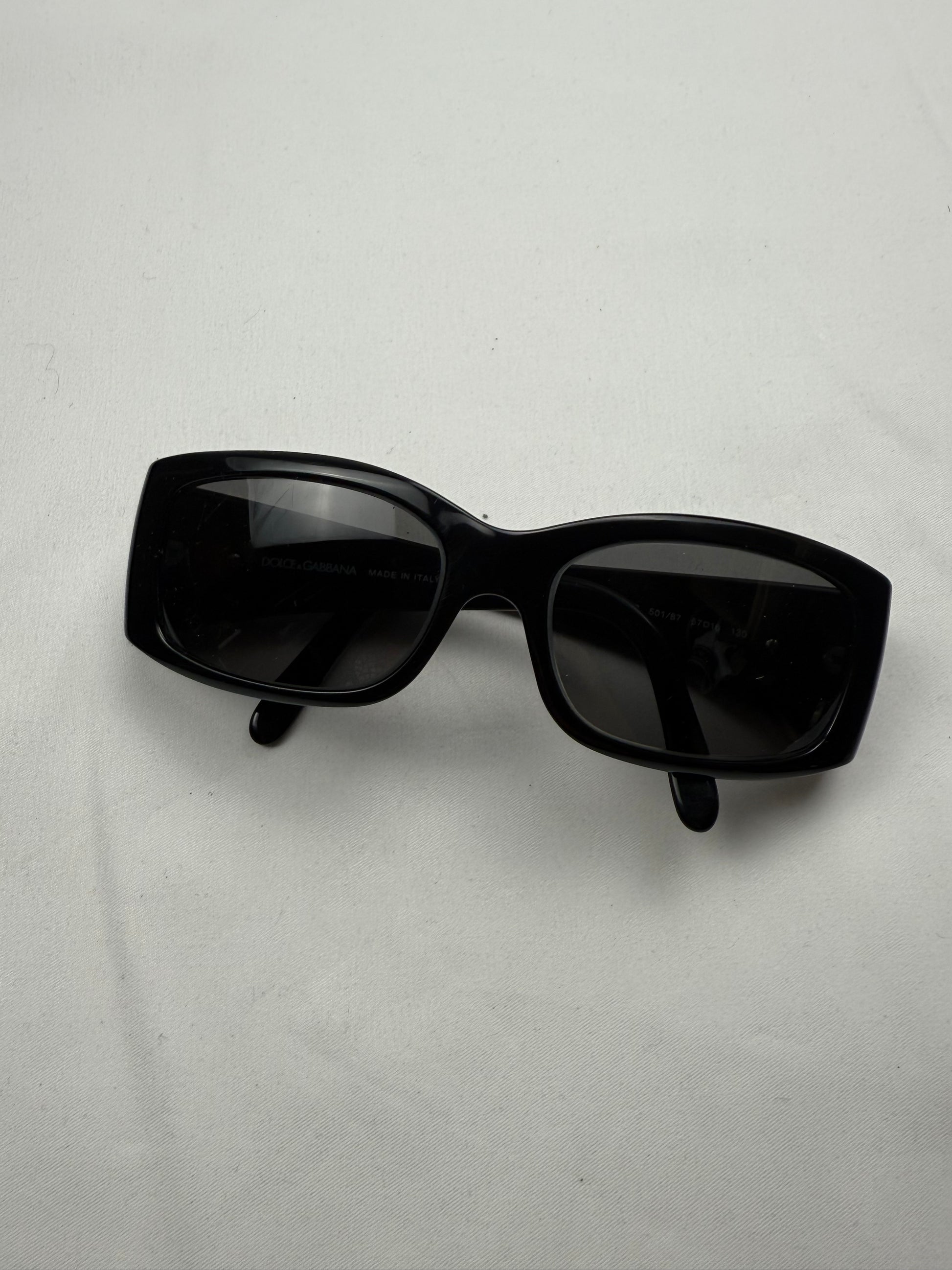 Black rhinestones logo 2000s  sunglasses (with prescription)