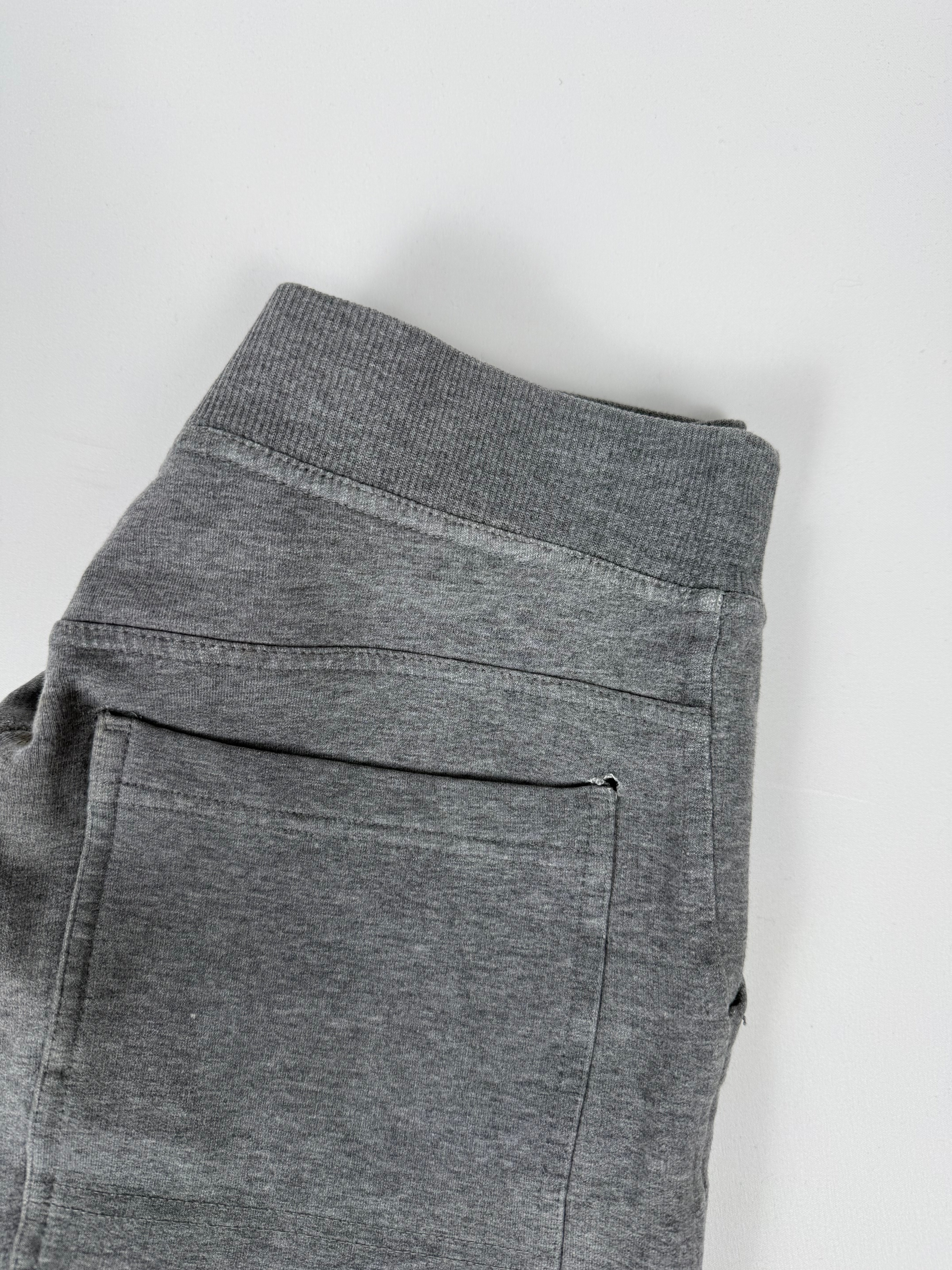 Grey low rise joggers pants (S)