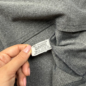 Grey hooded long sleeves top (S/M)