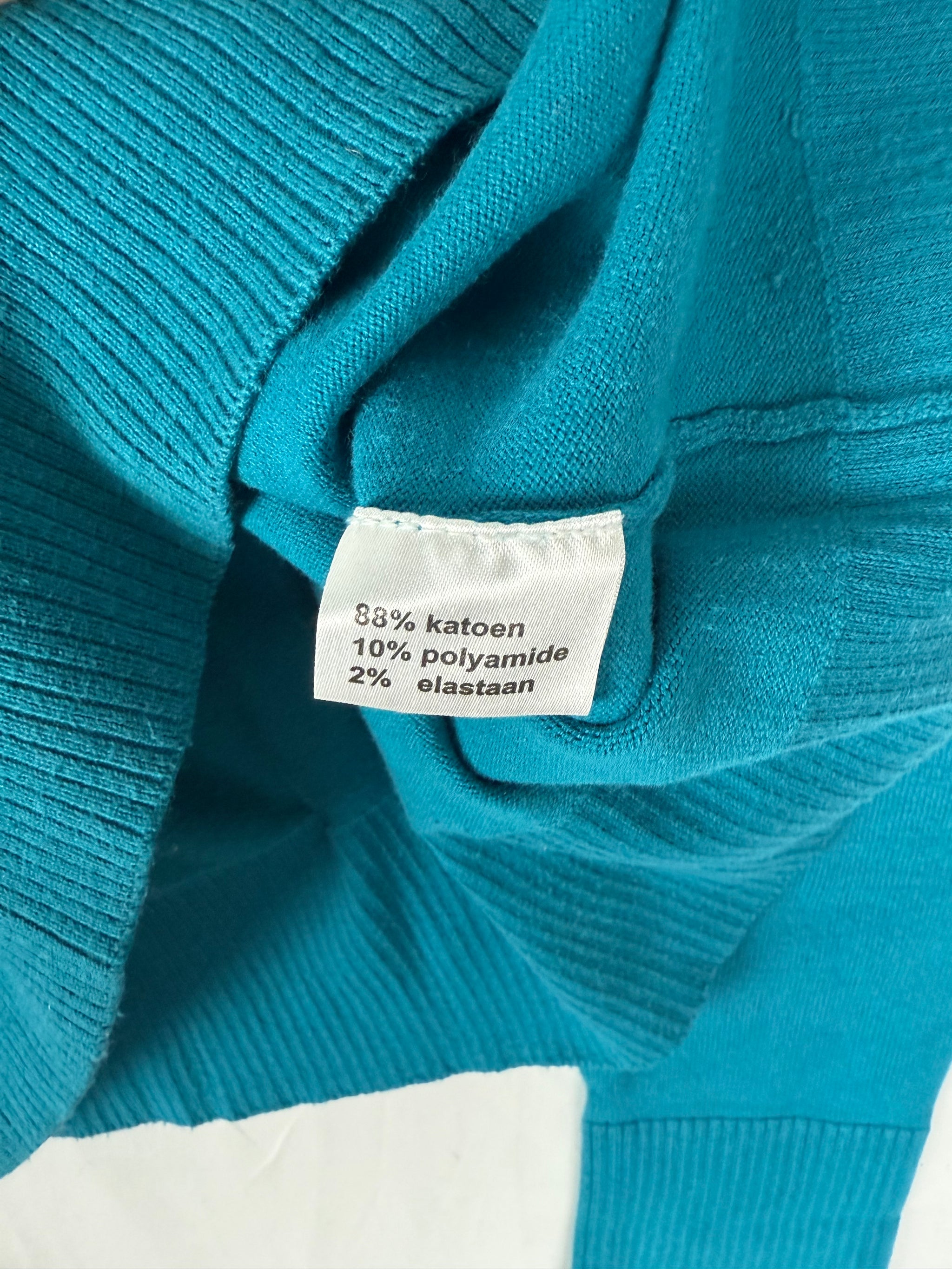 Blue turtleneck jumper (M/L)