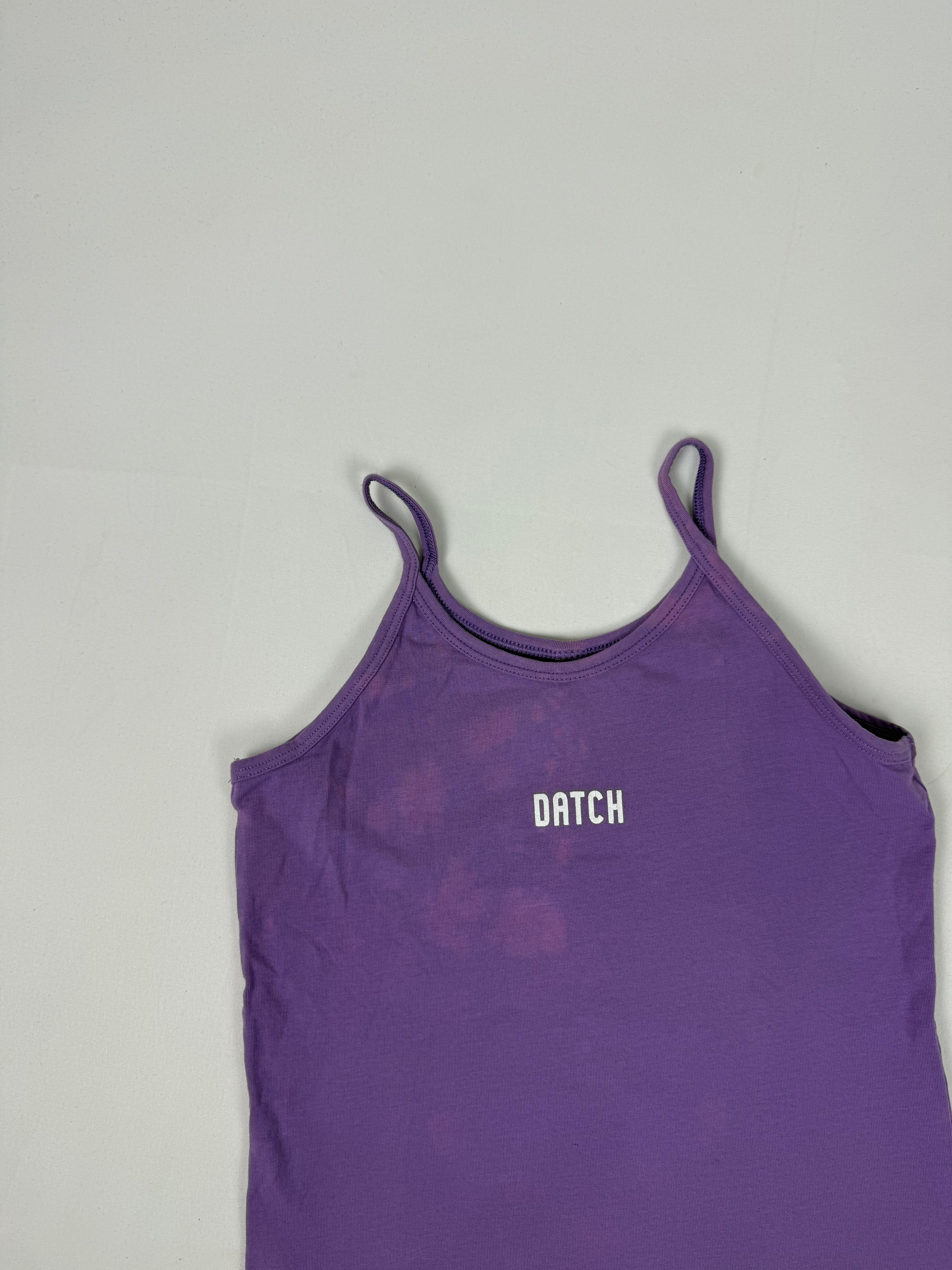 Purple activewear shorty + top set (XS/S)