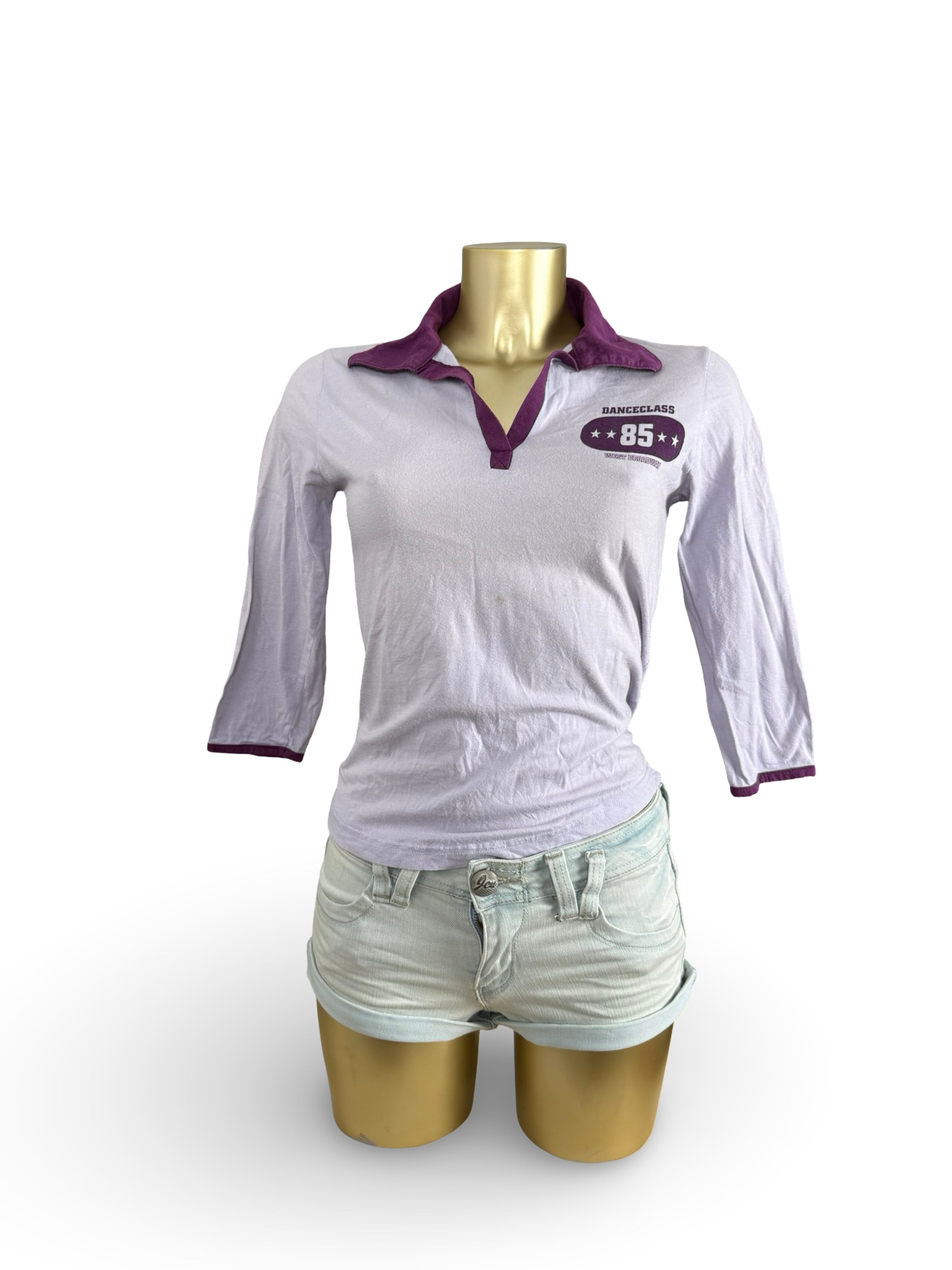 Lilac long sleeves top (S)
