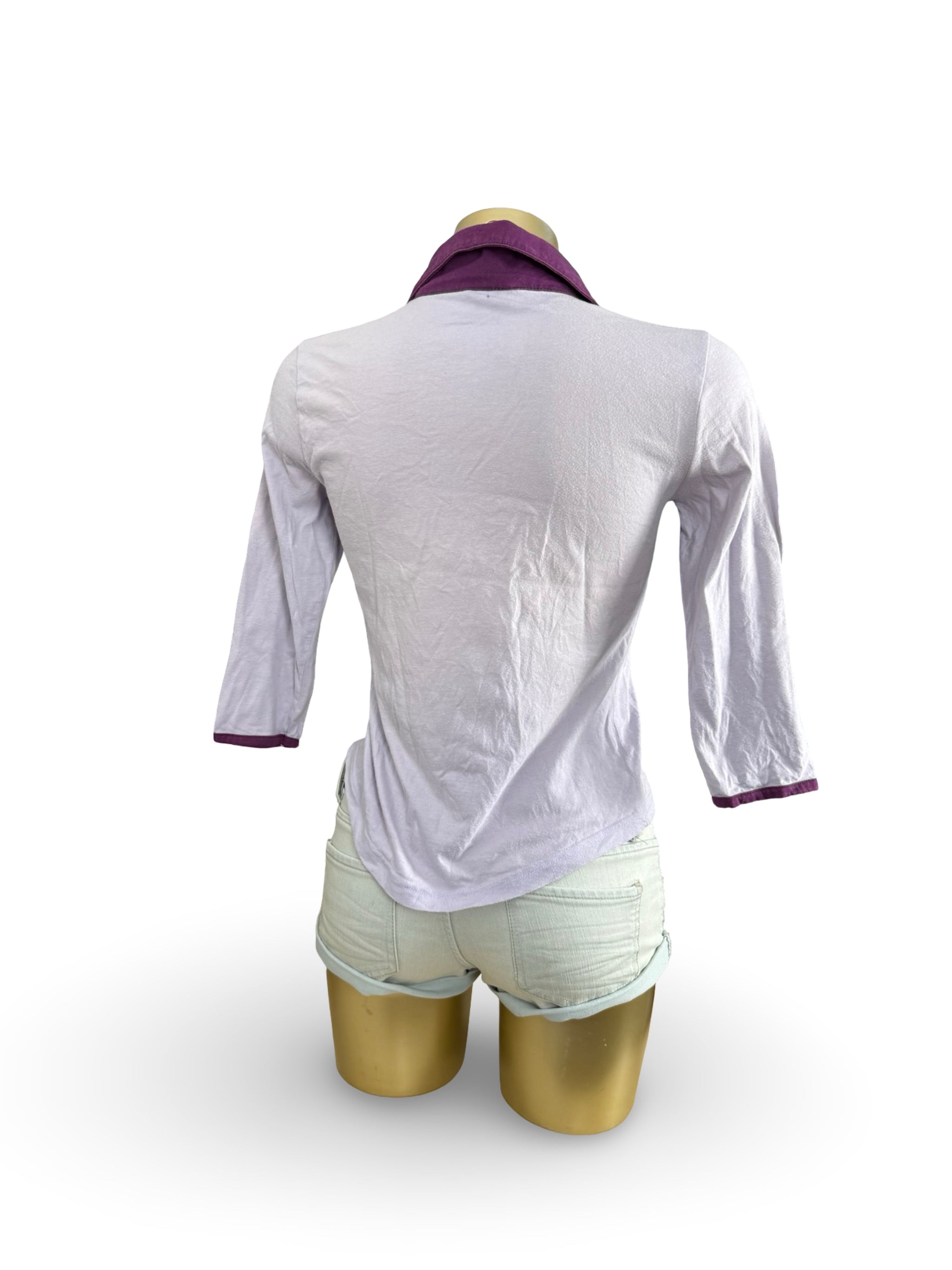 Lilac long sleeves top (S)
