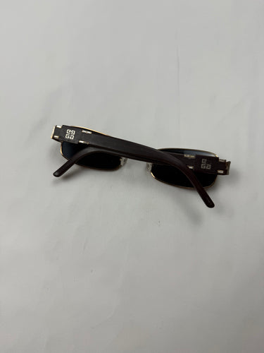 Brown logo 2000s sunglasses