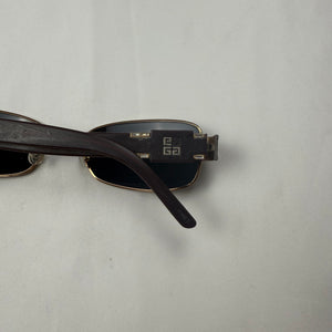 Brown logo 2000s sunglasses