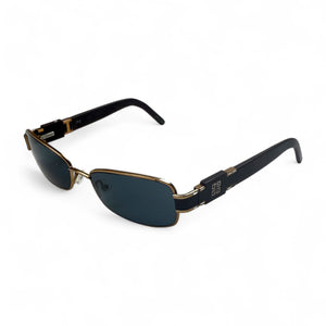 Brown logo 2000s sunglasses