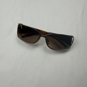 Brown logo 2000s sunglasses