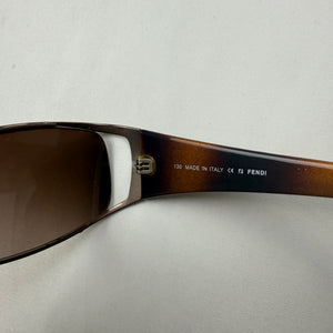 Brown logo 2000s sunglasses