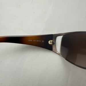 Brown logo 2000s sunglasses
