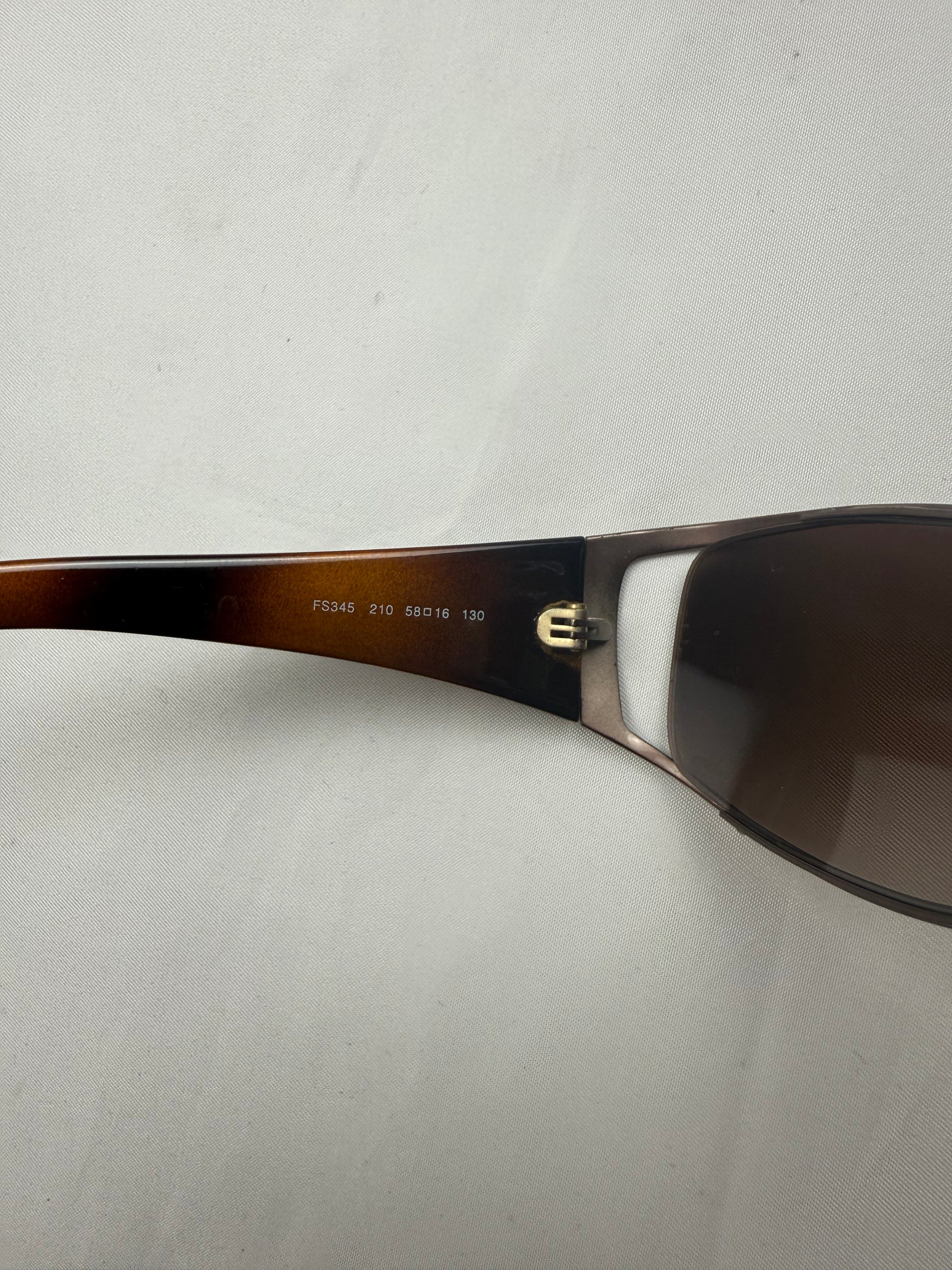 Brown logo 2000s sunglasses