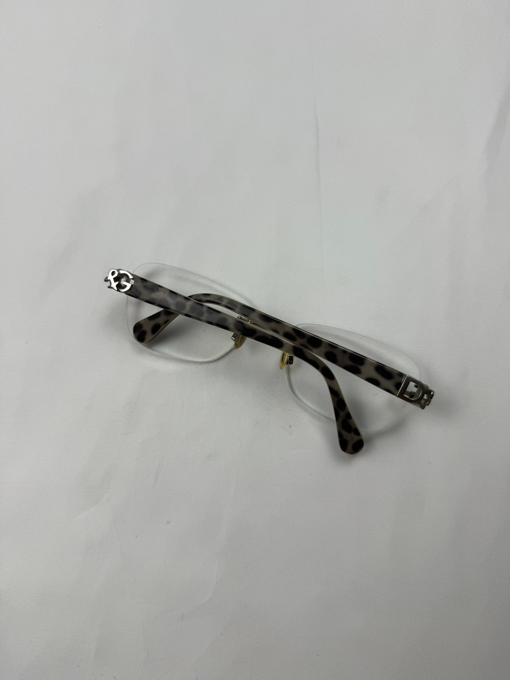 Black logo 2000s office glasses (with prescription)