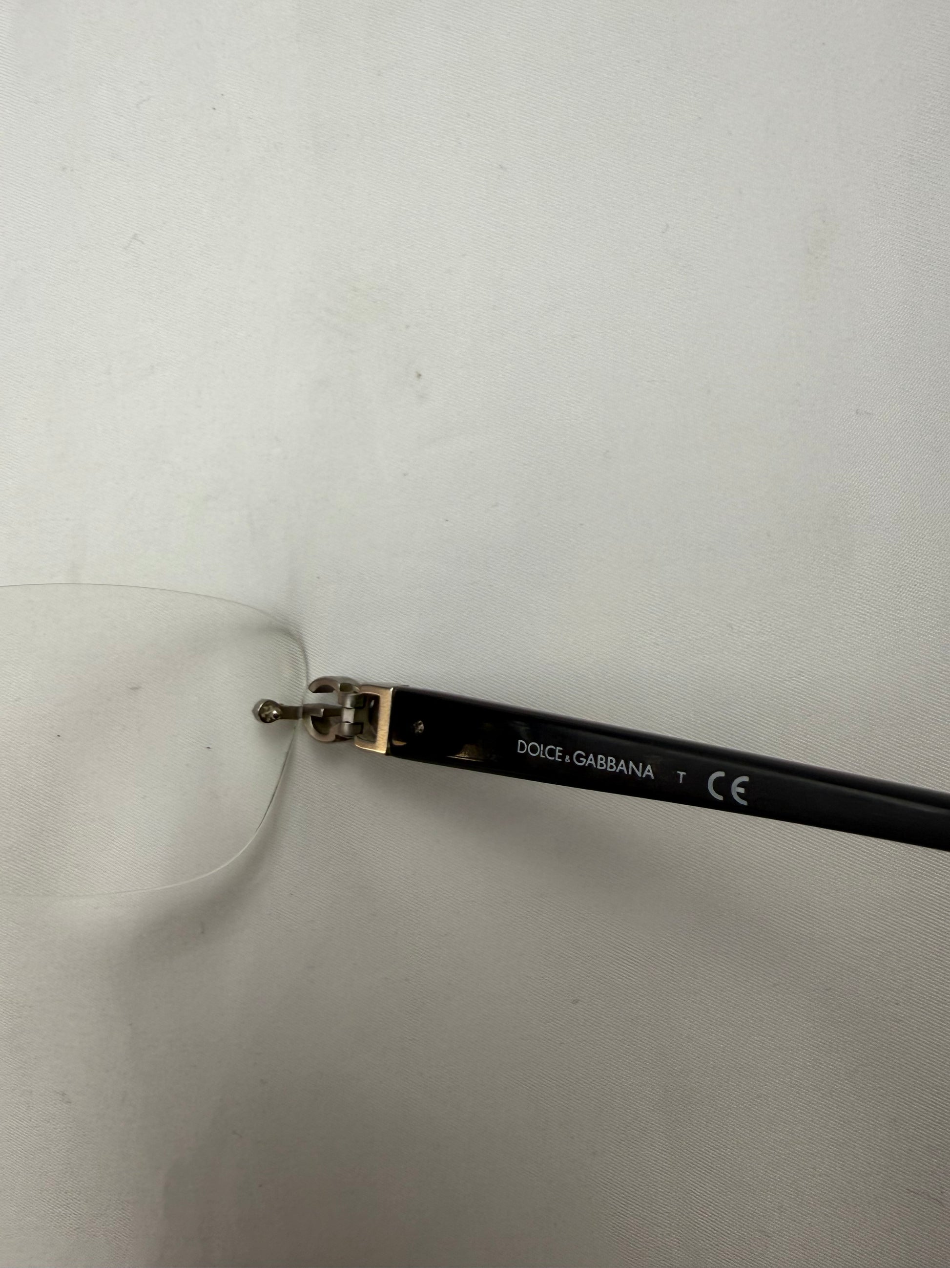 Black logo 2000s office glasses (with prescription)