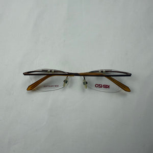Gold logo 2000s office glasses (no prescription)