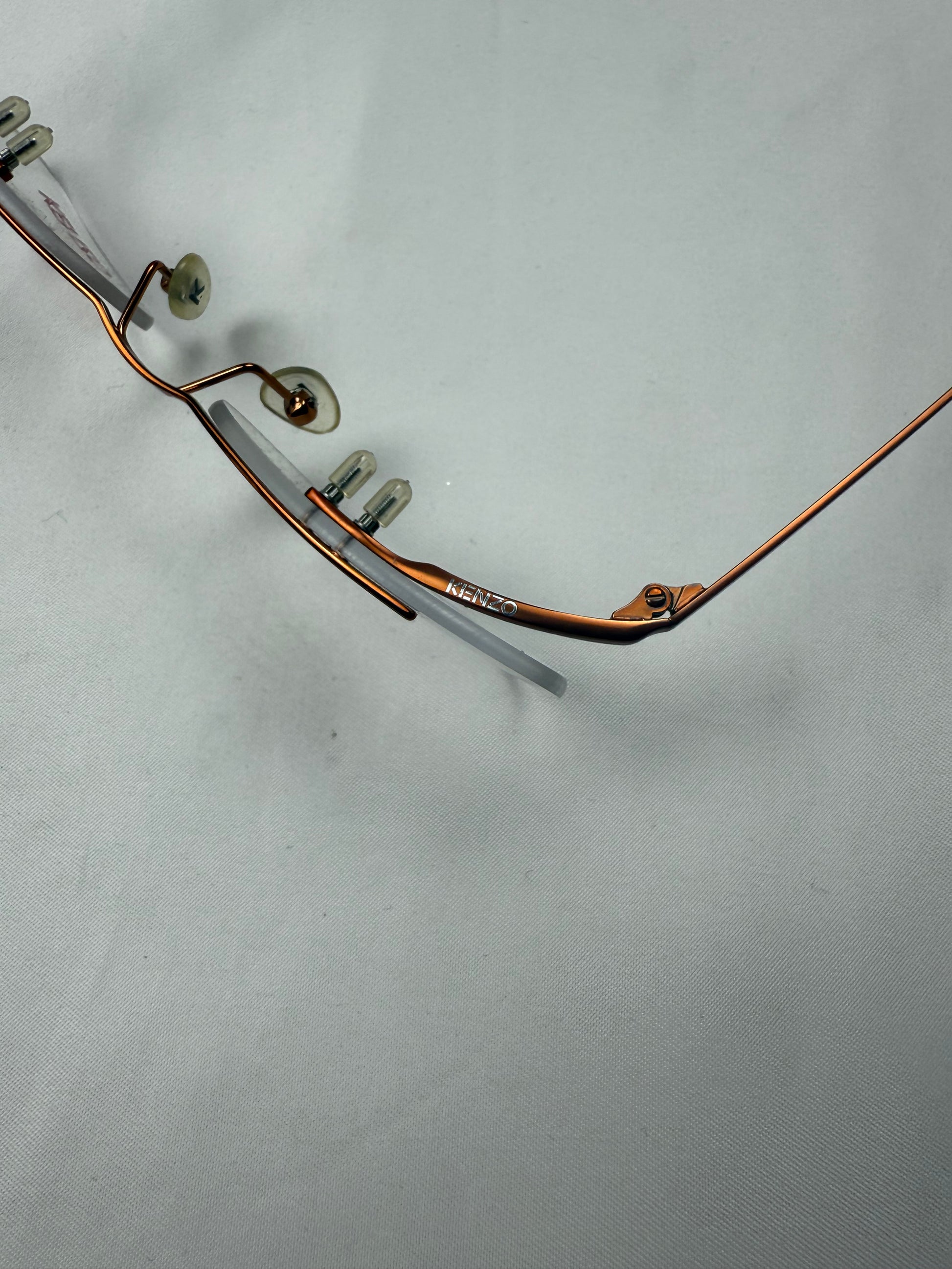 Gold logo 2000s office glasses (no prescription)