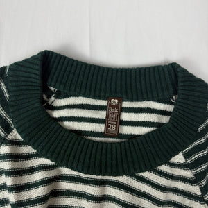 Dark green striped jumper (S/M)