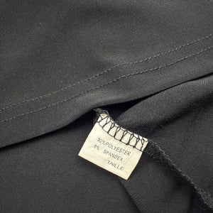 Black sequins & pearls cami top (S/M)