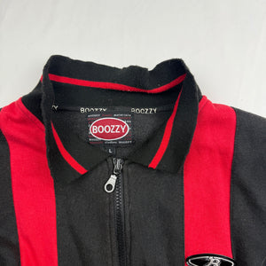 Black & red zip up sweatshirt jacket  (M/L)