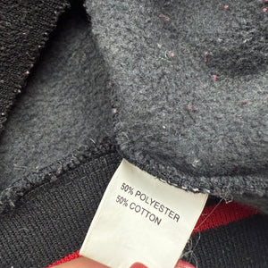 Black & red zip up sweatshirt jacket  (M/L)