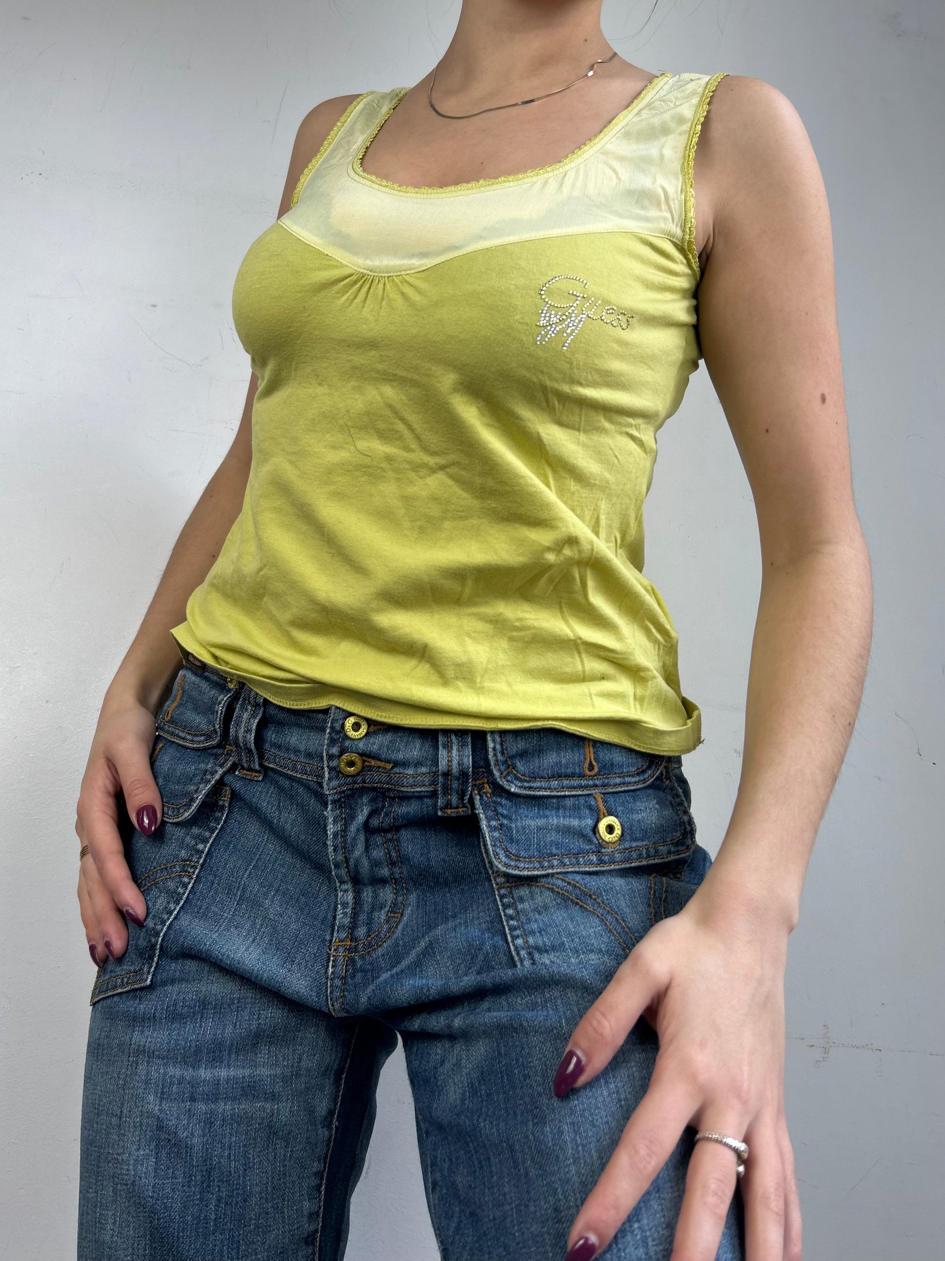 Yellow tank top (L)