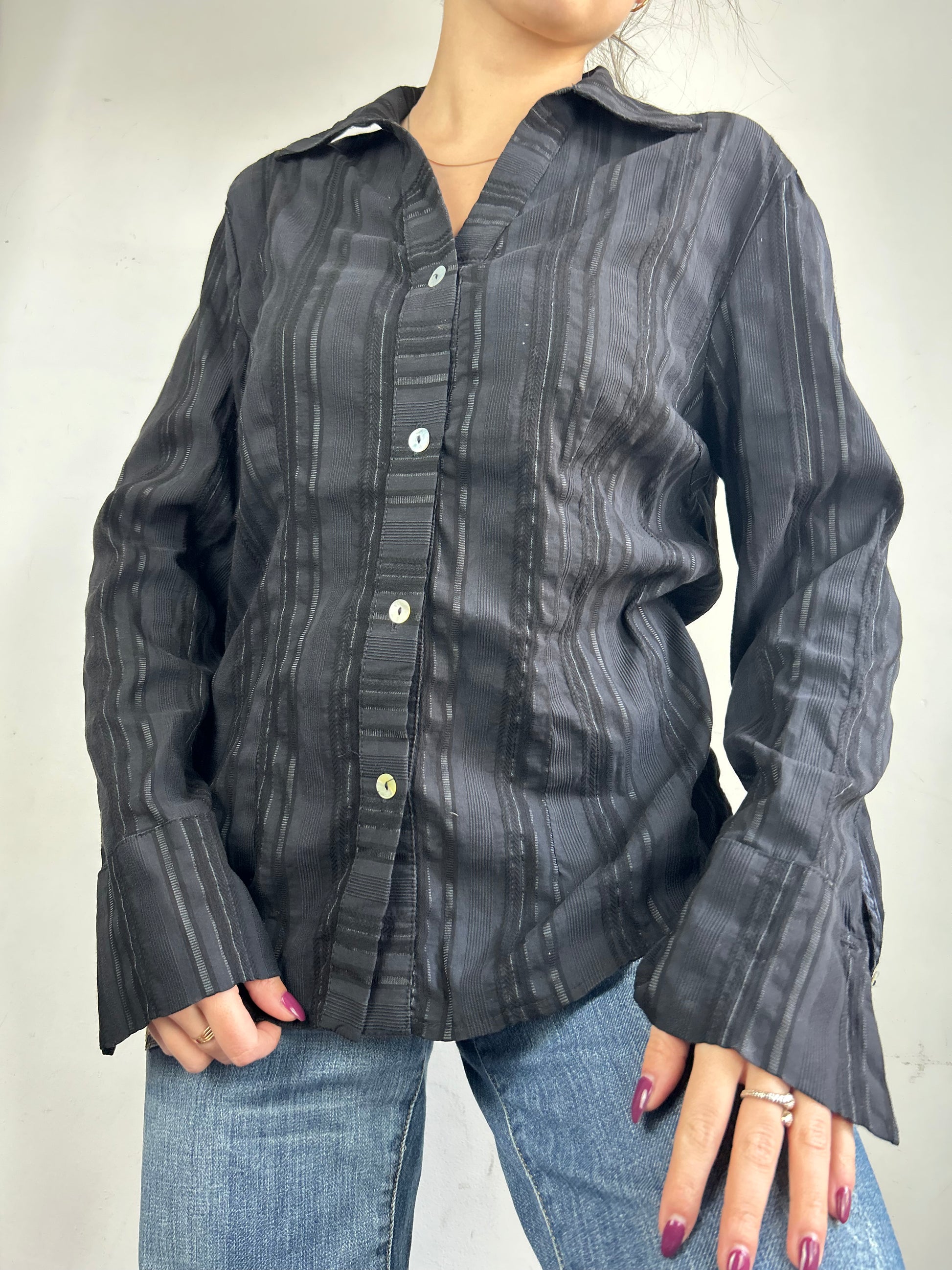 Black long sleeves shirt (XL)