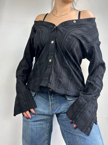 Black long sleeves shirt (XL)